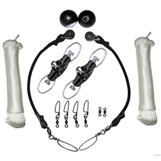 Rupp Top Gun Single Rigging Kit w/NokOuts f/Riggers Up To 20'