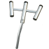 Wahoo Triple Rod Holder - 30 degree Bent Butt