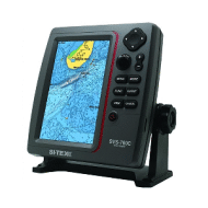 SI-TEX Standalone 7" GPS Chart Plotter System w/Color LCD, External GPS Antenna and C-MAP 4D Card