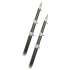 Rupp 15' Telescopic Carbon Fiber Outrigger Poles 1.5" Silver