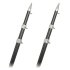 Rupp Top Gun Outrigger Poles Telescopic Carbon Fiber 18'