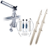 Rupp Z30 Top Gun Outrigger Kit w/15' Telescoping Poles & Complete Single Line Rigging Kit w/Klickers Release Clips