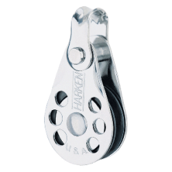 Harken 25mm Wire Block w/Shackle Fishing