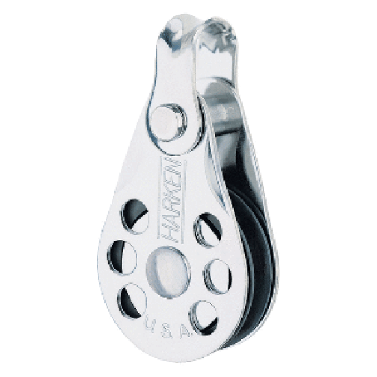 Harken 25mm Wire Block w/Shackle Fishing