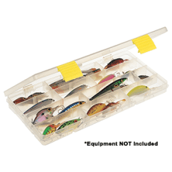 Plano Fishing Tackle Box Organizer ProLatch Thin Stowaway 3600 - Clear