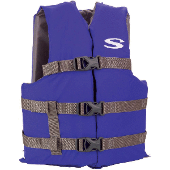 Stearns Youth Classic Vest Life Jacket 5090lbs Blue/Grey