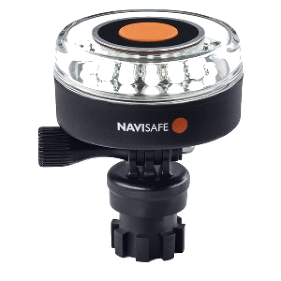 Navisafe Navilight AllWhite 5 Mode 360 Degree 2NM w/Navimount Base