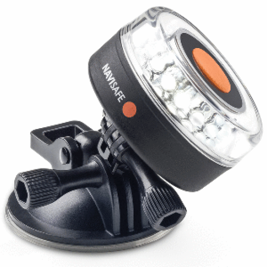 Navisafe AllWhite 5 Mode 360 Degree 2NM w/Suction Base