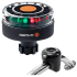 Navisafe Navilight Tricolor 2NM w/Navibolt Base & Rail Mount Black