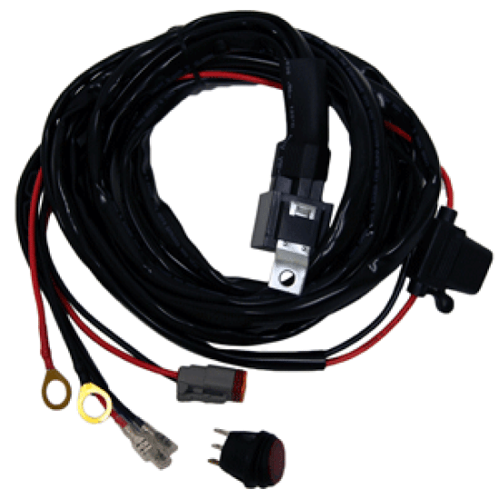 Rigid Industries Wire Harness For 10-30 Light Bar, 40193, 815711012972