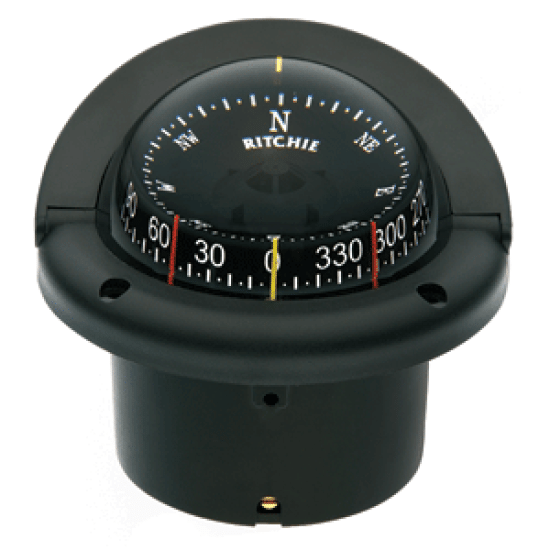 Ritchie Hf-743 Helmsman Marine / Boat Compass  Black Fits 4 Hole, HF-743, 010342138279