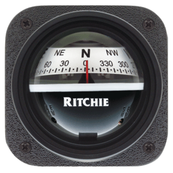 Ritchie V-527 Kayak Compass - Bulkhead Mount - White Dial, V-527, 010342161185