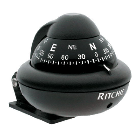 Ritchie X-10B-M Ritchiesport Compass - Bracket Mount - Black, X-10B-M, 010342170613