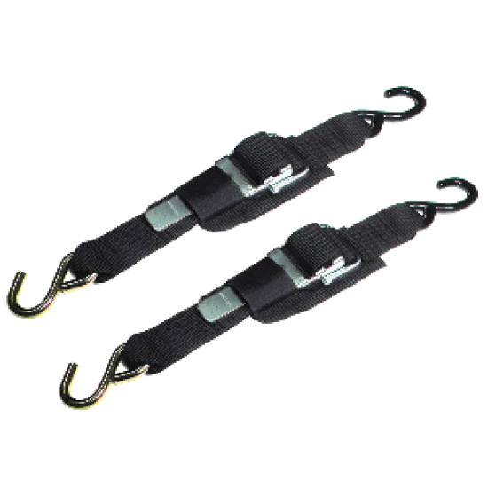 Rod Saver Paddle Buckle Trailer Tie-Down - 2" x 4' - Pair, 2PB4, 082687980042