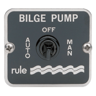 Rule 3 Way Panel Switch 12/24/32V Bilge Aerator Washdown Or Livewell Pump