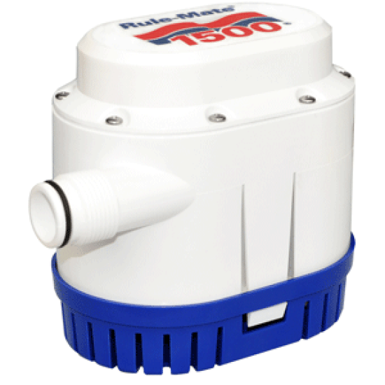 Rule Rule-Mate 1500 Gph Fully Automated Bilge Pump - 12V, RM1500A, 042237114198