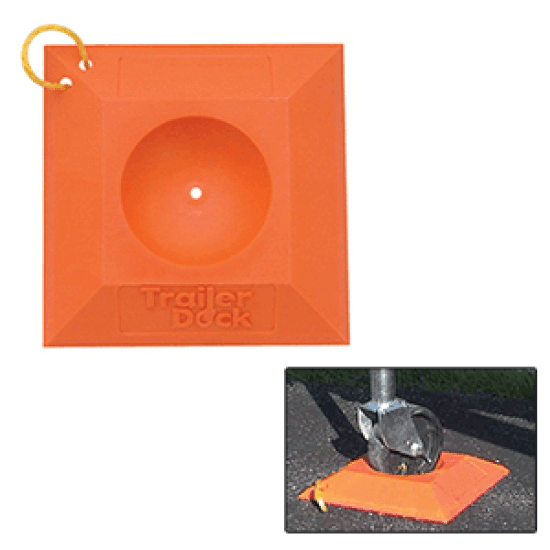 Safe-T-Alert Heavy Duty Trailer Dock/Jack Stand Pad, SA-6200, 715456620008