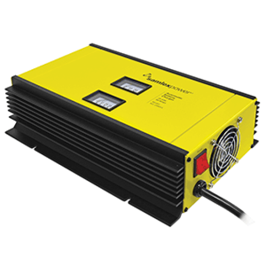 Samlex 40A On Board Marine Battery Charger - 24V - 2-Bank - 3-Stage w/Dip Switch & Lugs - Includes Temp Sensor, SEC-2440UL, 622988083075