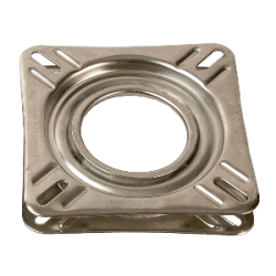 Springfield 7" Non-Locking Swivel Base - Stainless Steel