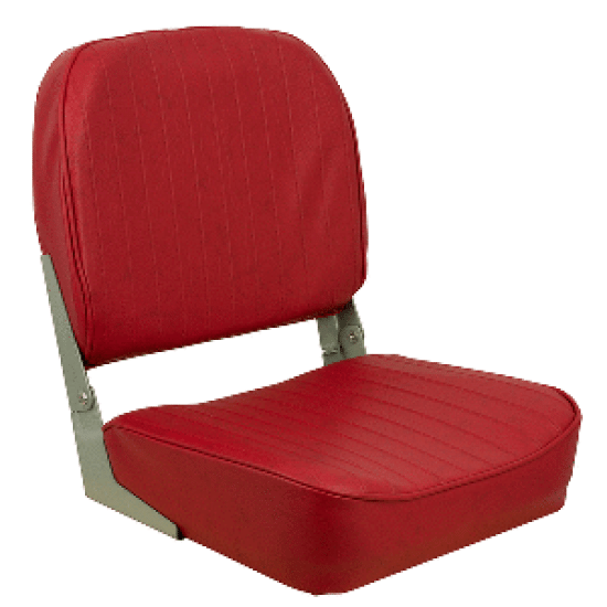 Springfield Economy Folding Seat - Red, 1040625, 000000000000