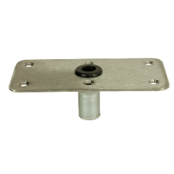 Springfield KingPin 4" x 8" - Stainless Steel - Rectangular Base