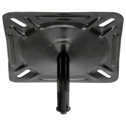 Springfield KingPin 7" x 7" Seat Mount w/o Spring - E-Coat Finish