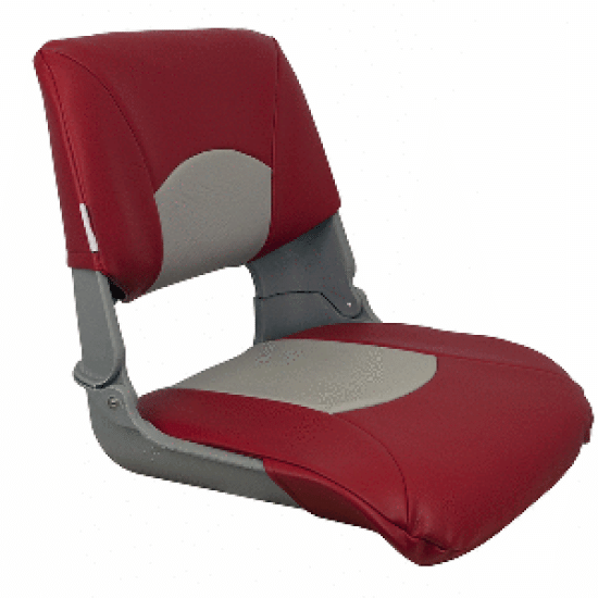 Springfield Skipper Standard Seat Fold Down - Grey/Red, 1061018, 038132930766