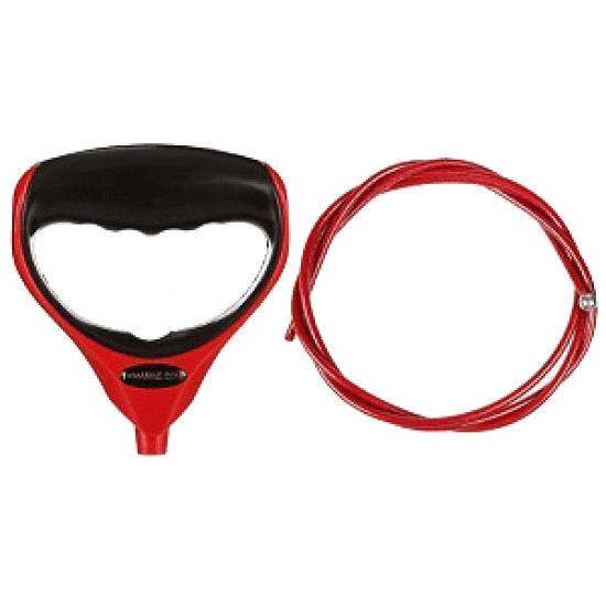 T-H Marine G-Force Trolling Motor Handle & Cable - Red, GFH-1R-DP, 733572077650