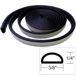 Taco 1/4 X 3/8 Weather Seal Black 10' V30-1333B10-1