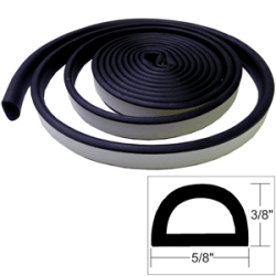 Taco 3/8 X 5/8 Weather Seal Black 10' V30-0109B10-1