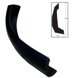 Taco Semi Rigid Rub Rail Kit 1 7/8X30 Black