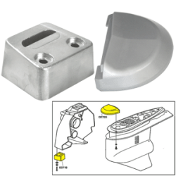 Tecnoseal Anode Kit W/Hardware - Volvo Sx - Zinc