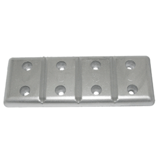 Tecnoseal Tec-40 Hull Plate Anode - Zinc, TEC-40, 803383706872