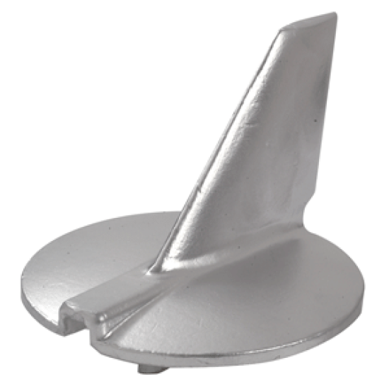 Tecnoseal Trim Tab Anode - Aluminum - Yamaha 200-250, 01124AL, 805961781571