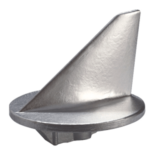 Tecnoseal Trim Tab Anode - Magnesium - Short - Mercury 50HP, 00800MG, 805961781406