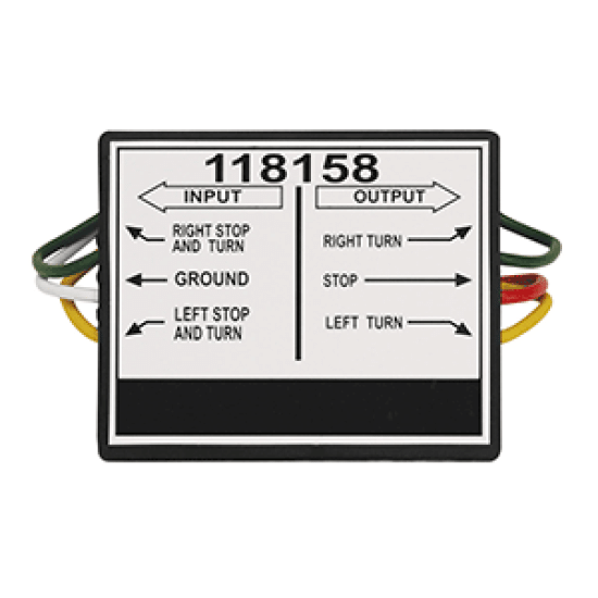 Tekonsha 2 to 3 Taillight Converter, 118158, 016118060737