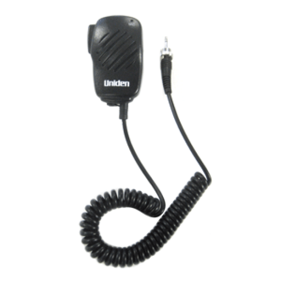 Uniden Sm81 Speaker Microphone, SM81, 050633501351