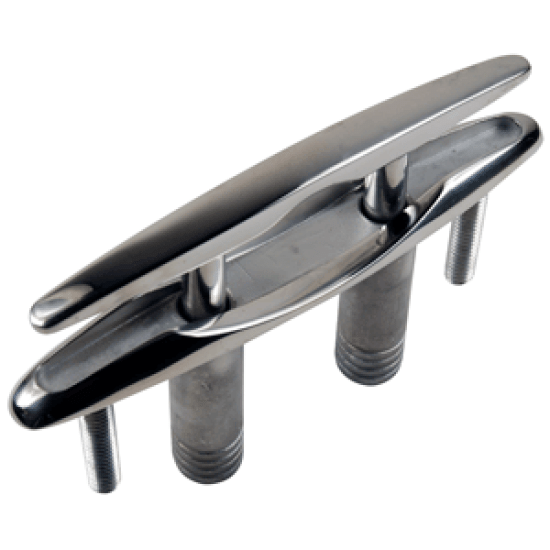 Whitecap Bluewater 6" Pull Up Stainless Steel Cleat, 6709, 725060670917