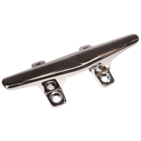 Whitecap Hollow Base 6" Chrome Plated Zamac Cleat - Freshwater Use Only, S-1445C, 725060144517