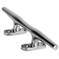 Whitecap Hollow Base 8" Stainless Steel Cleat