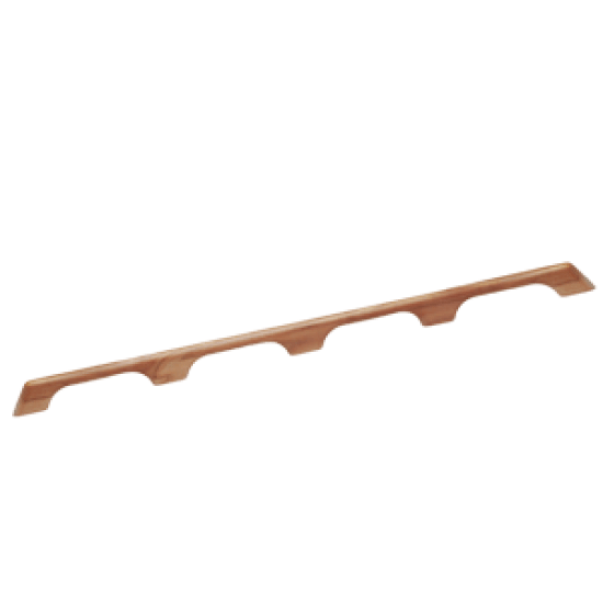 Whitecap Teak Handrail - 4 Loops - 43"L, 60106, 725060601065