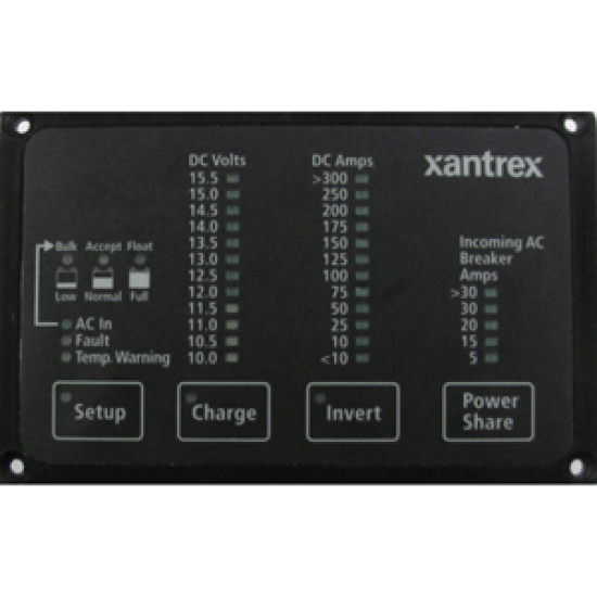 Xantrex Freedom 12-25 Remote Panel 12V 25Ft Cable 84-2056-01, 84-2056-01, 647912105623