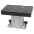 Cannon Aluminum Fixed Base Downrigger Pedestal - 4"