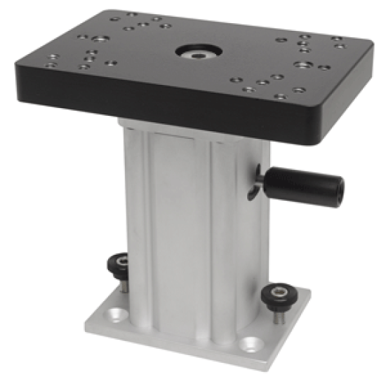 Cannon Aluminum Swivel Base Downrigger Pedestal - 6", 1904033, 029402032877