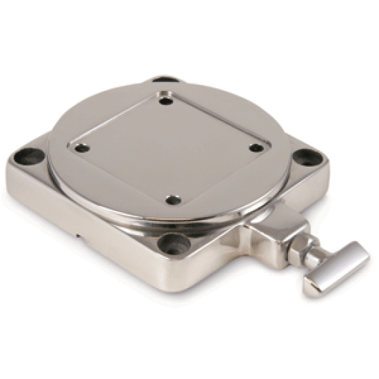 Cannon Stainless Steel Low Profile Swivel Base, 1903002, 029402031658