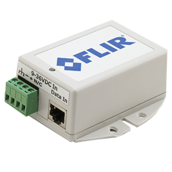 FLIR Power Over Ethernet Injector - 12V, 4113746, 815121010650