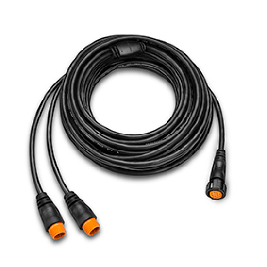 Garmin 12-Pin Transducer Y-Cable, 010-12225-00, 753759128159