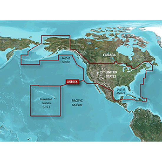 Garmin Bluechart  G2 - Hxus039R - Us All & Canadian West - Microsd/Sd, 010-C1018-20, 753759095789