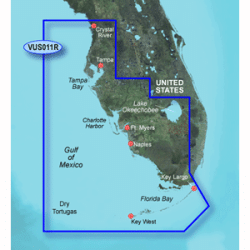 Garmin Bluechart  G2 Vision  - Vus011R - Southwest Florida - Microsd /Sd