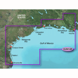 Garmin Bluechart  G2 Vision  - Vus014R - Morgan City To Brownsville - Microsd/Sd